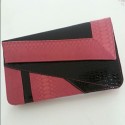 Women's Black&white Spring-season Print Clutch  