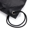 2Pcs Sports/Casual/Outdoor/Travel Shoe Storage Bag Drawstring BackPack Book Bag Rope bag Shoulder Straps(Blue+Black)  