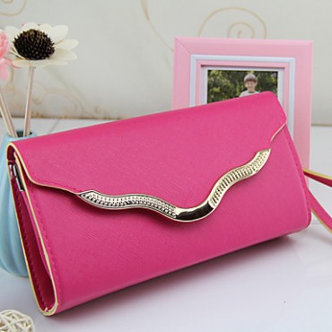 Women's Fashion PU Shoulder Bag/Clutch  