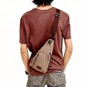 Young People's Bags  2016 Large Size Canvas Sports/Outdoor Shoulder Bag-Brown/Black/Blue/Khaki/Gray  