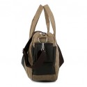 Men PU / Cowhide / Canvas Formal / Casual Tote / Wristlet - Brown / Gray / Black  