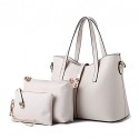 Women's Fashion Casual Vintage Solid PU Leather Messenger Shoulder Bag/Totes