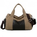 Men PU / Cowhide / Canvas Formal / Casual Tote / Wristlet - Brown / Gray / Black  