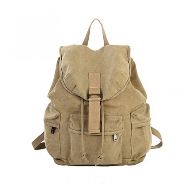 Unisex Canvas Formal / Sports / Casual / Outdoor / Shopping Backpack / Sports & Leisure Bag / School Bag  